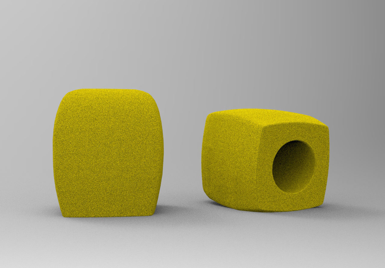 Capuchón prisma amarillo