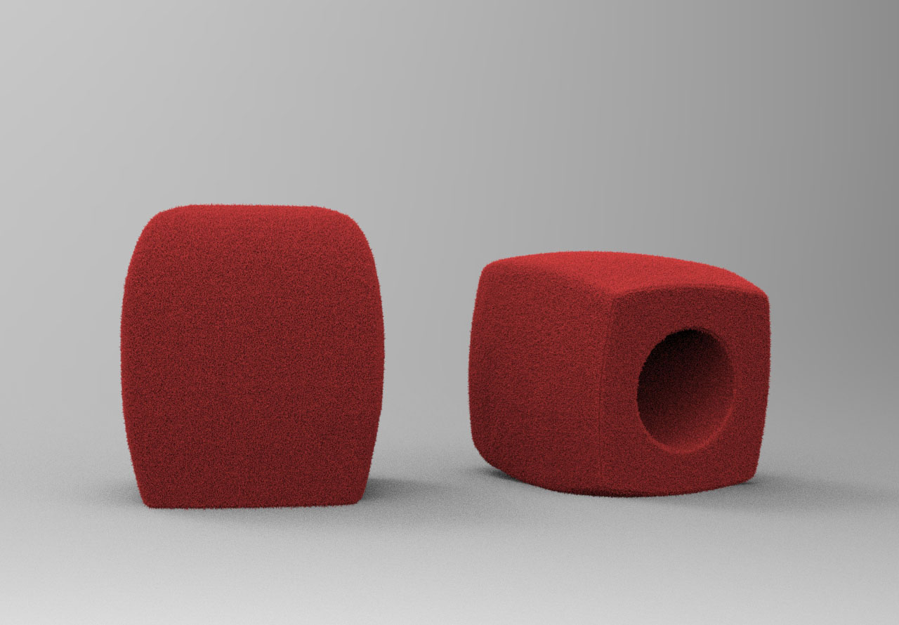 Capuchón prisma Rojo